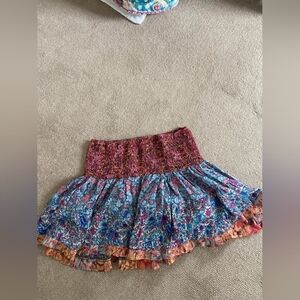 Floral Multicolor Skirt